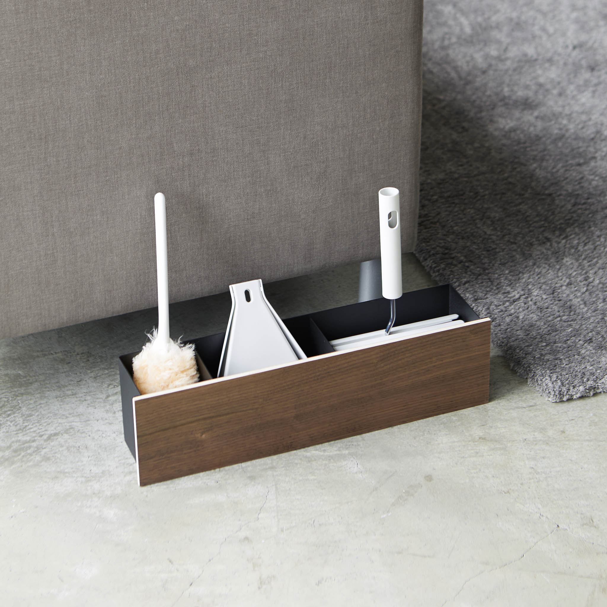 Boîte De Rangement Rin - Noir Et Bois