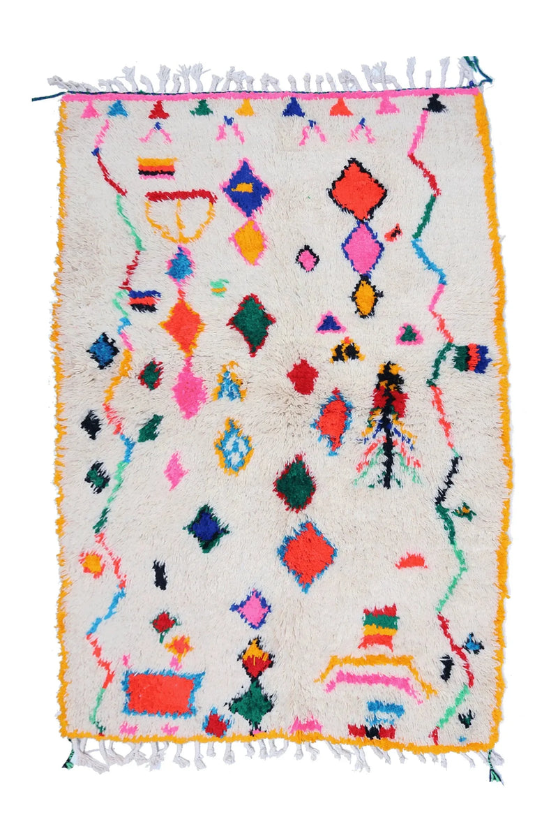 Tapis Berbère Coloré - 252 x 147 cm