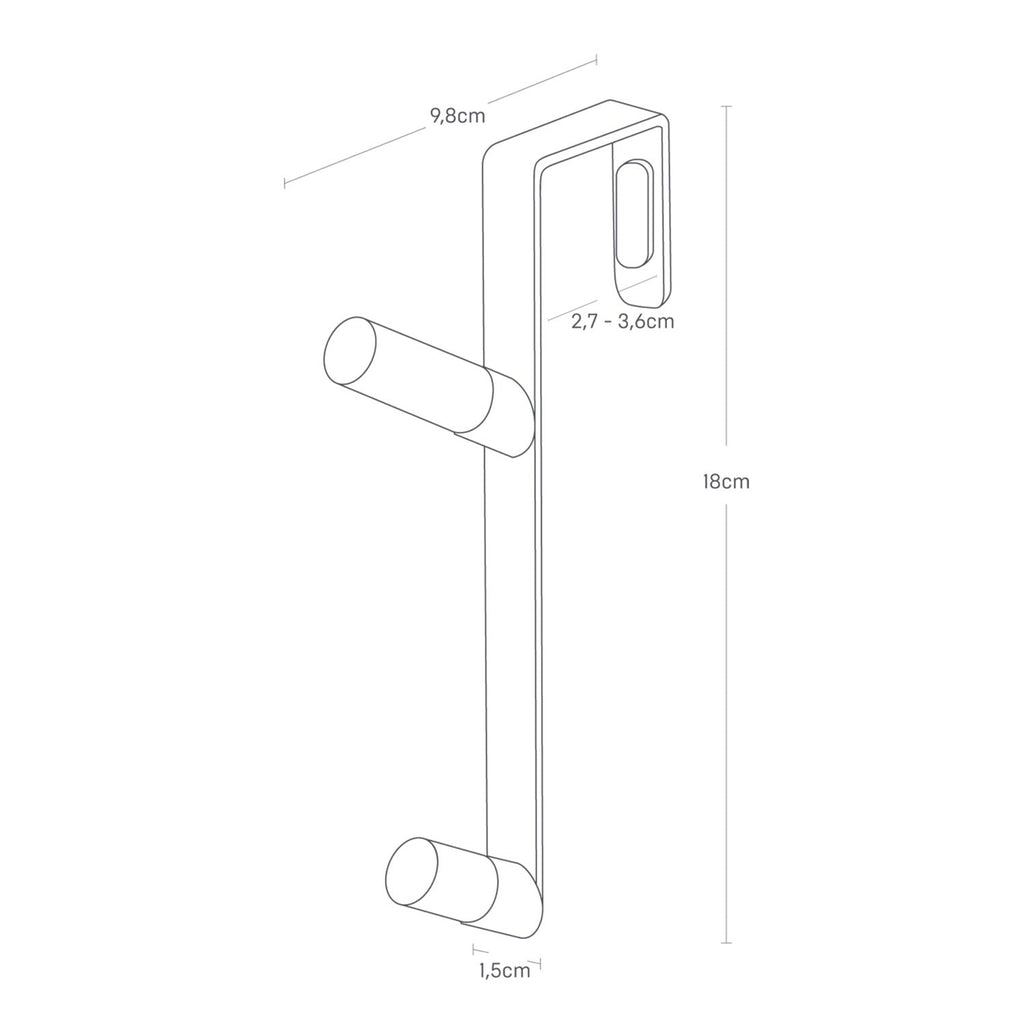 Hanger-Door - Tower - White