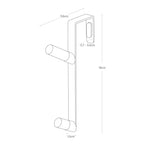 Hanger-Door - Tower - White
