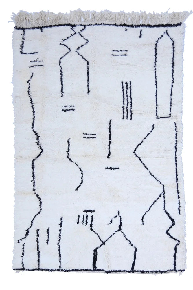 Tapis Béni Ouarain Collection Intemporel - 275 x 195 cm