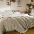 Couvre-Lit À Franges - Recyclé - Gabin - Pampa