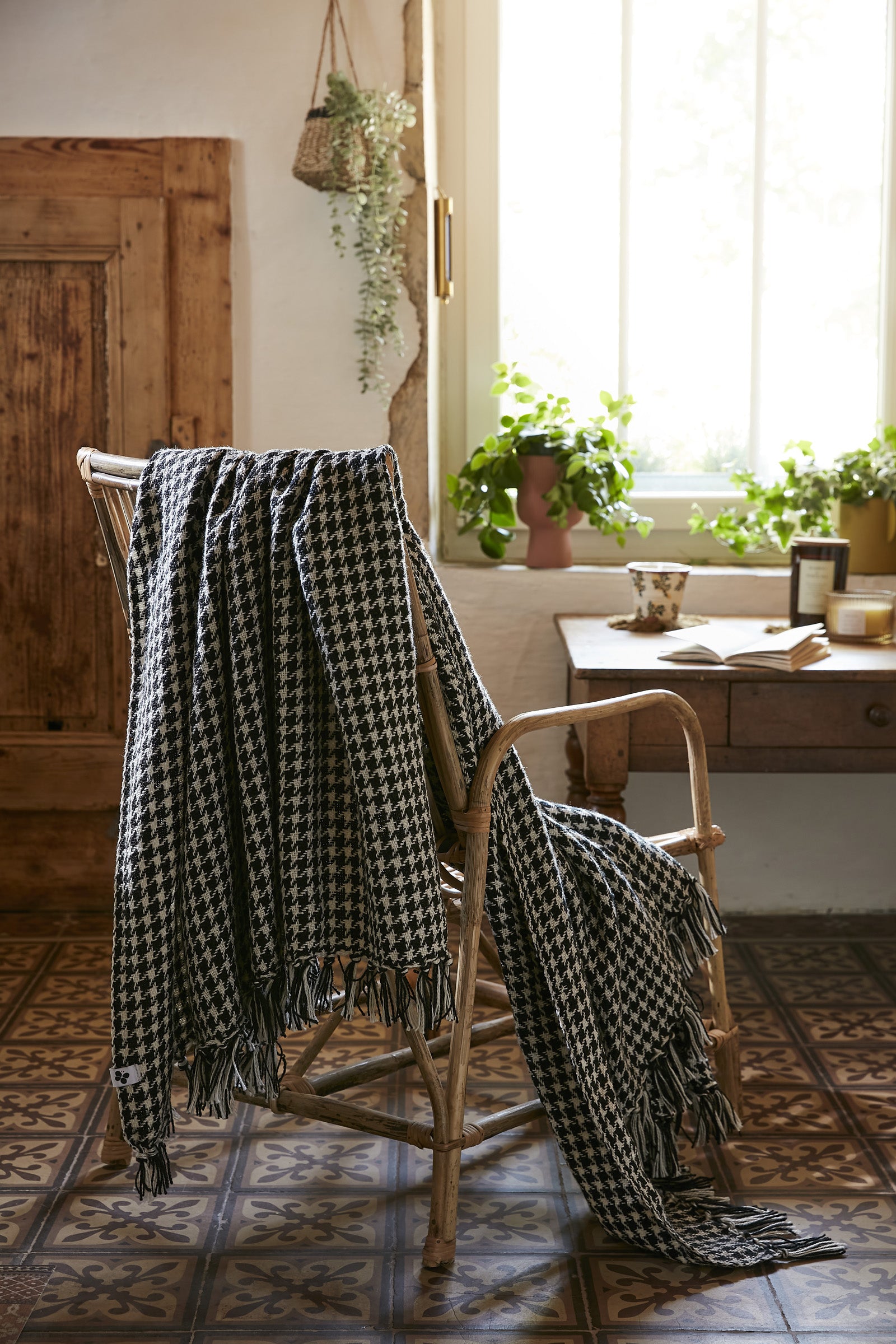 Gaspard - Cuadros con flecos - Reciclado - Estampado