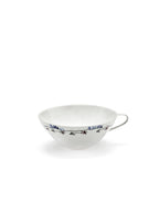 Midnight Flowers - Lot De 2 Tasses À Thé - Porcelaine Bone China - Anemone Milk