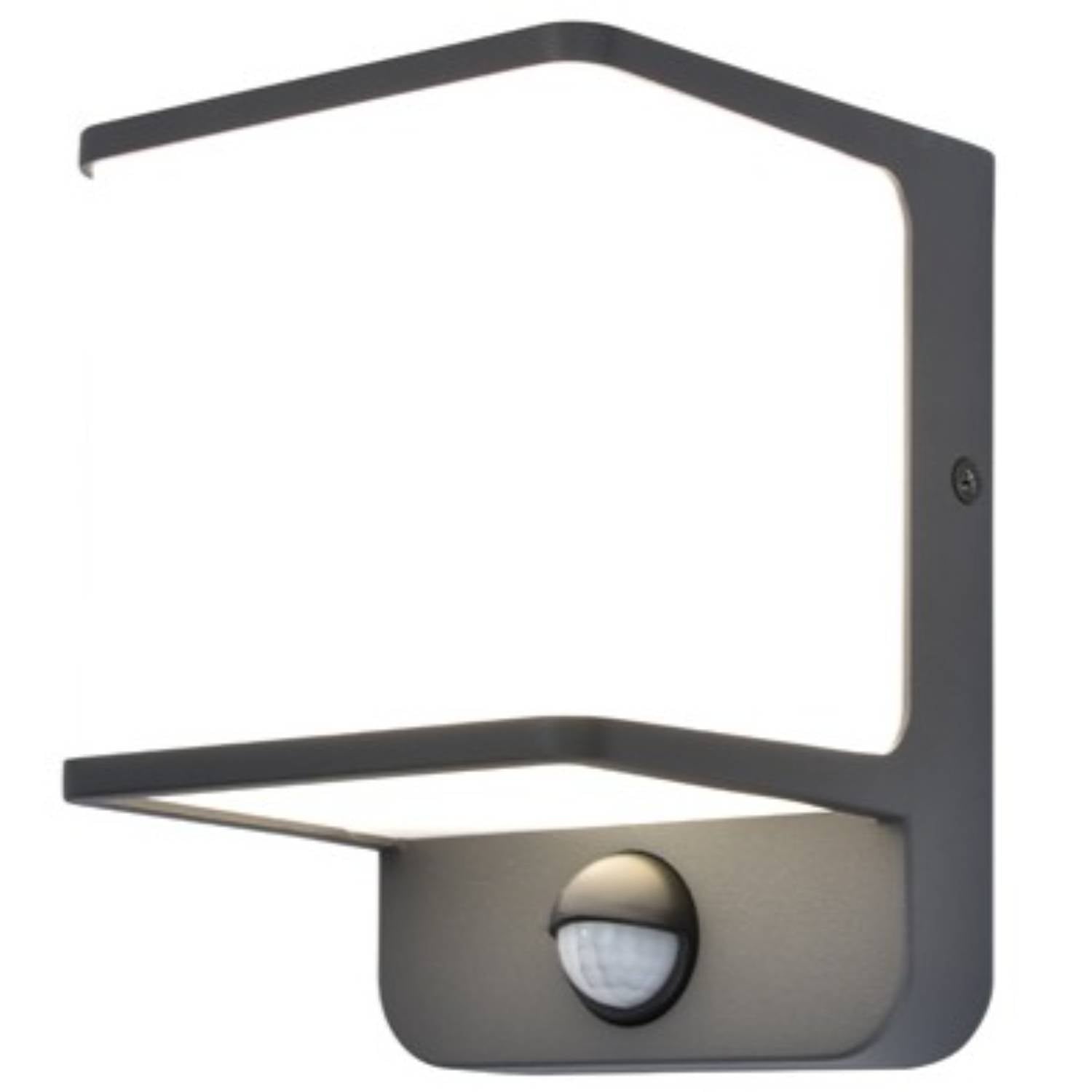 Doblo - Mains-Powered Wall Light - Aluminium - Dark Grey