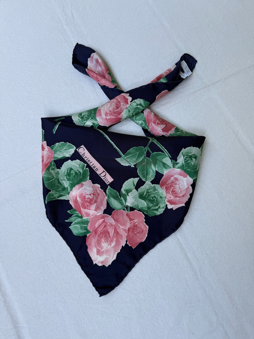Bufanda Christian Dior – Estampados florales