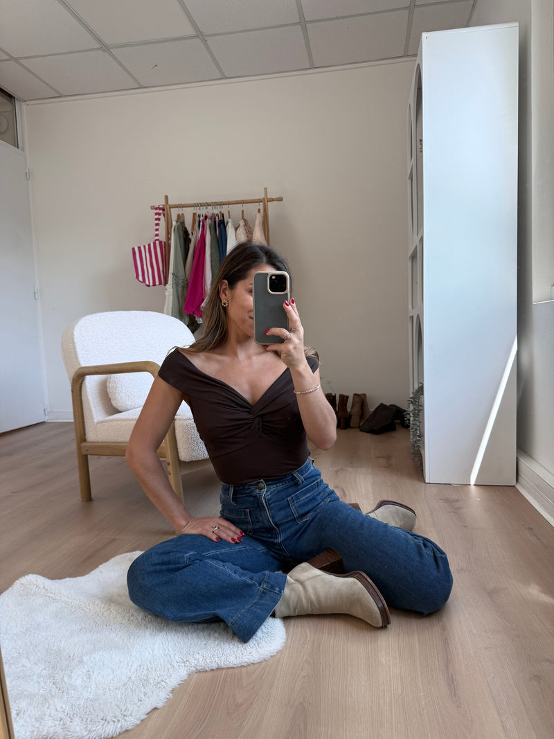 Top Carla Chocolate