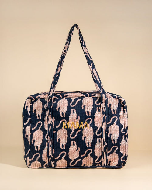 Sac Week-End Lola - Jungle Marine