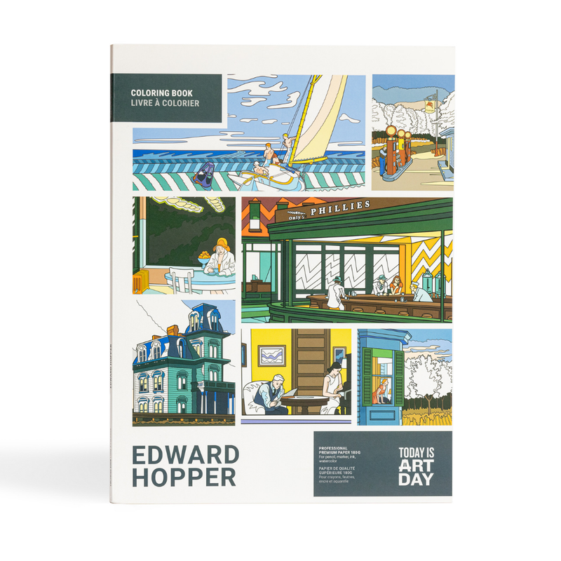 Livre De Coloriage Edward Hopper