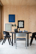 Ndsm - Dining Room Armchair - Solid Ash - Gray
