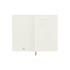Textile Large Notebook 13x21 - Ruled Pages - Bordeaux Red