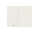 Carnet Ligné (Ruled Notebook) - Large - Couverture En Cuir - Rouge