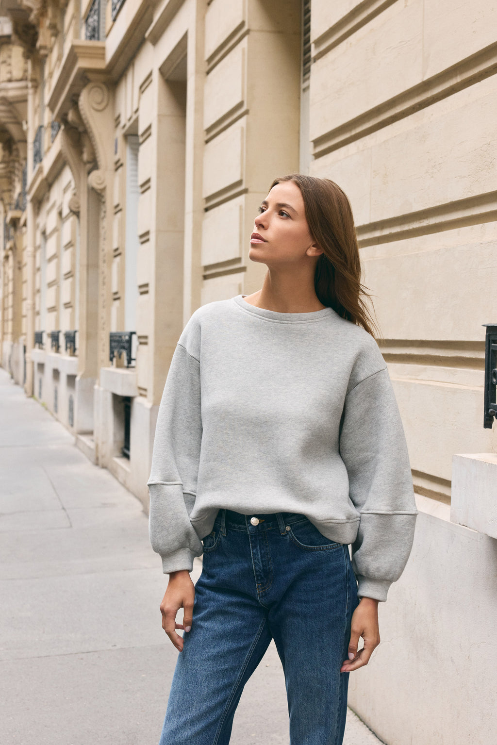 Sudadera Le May - Gris claro