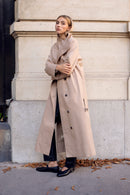 Manteau Le Renoir Gabardine - Croissant