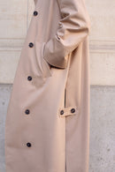 Manteau Le Renoir Gabardine - Croissant