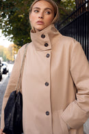 Manteau Le Renoir Gabardine - Croissant