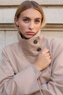 Manteau Le Renoir Gabardine - Croissant