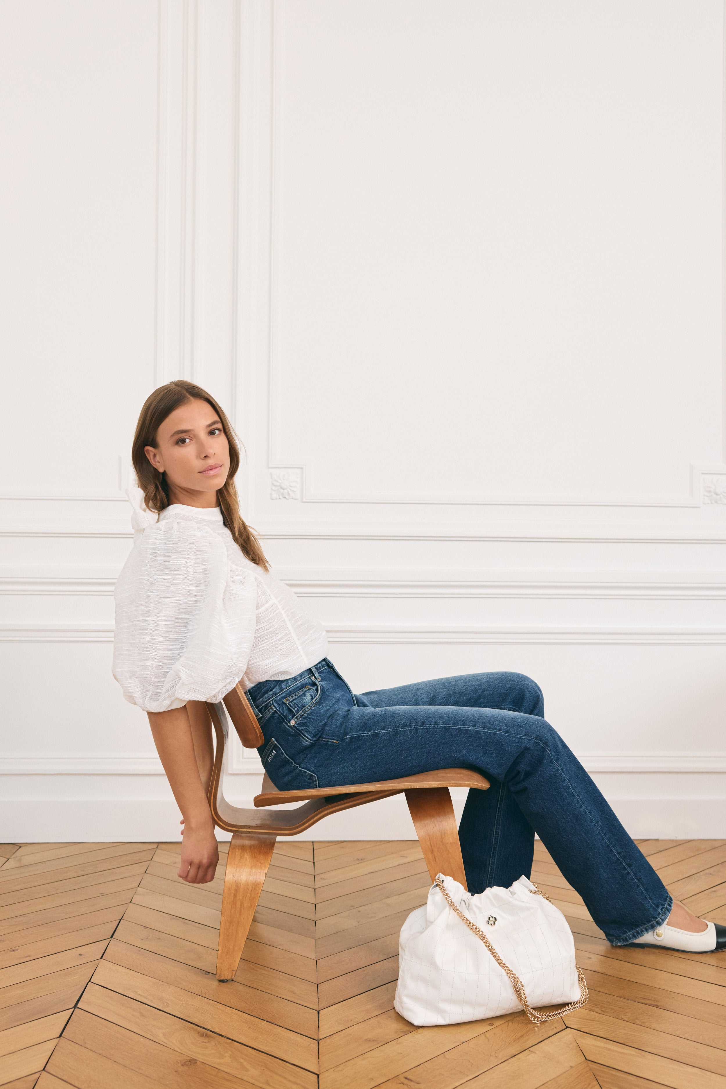 Le Claude Blouse - White