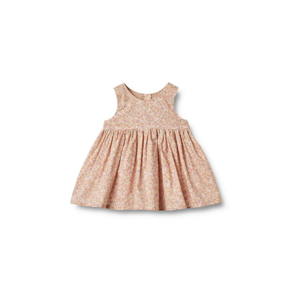 Sukienka na szelkach Pinafore Wrinkles Sienna - Kwiaty Bzu - Wypełnienie