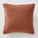 Coussin Déhoussable - Velours De Coton - Cesar - Terracotta