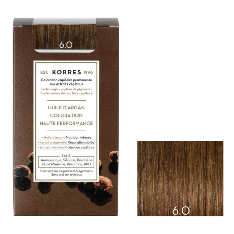 6.0 Blond Foncé Coloration - Argan