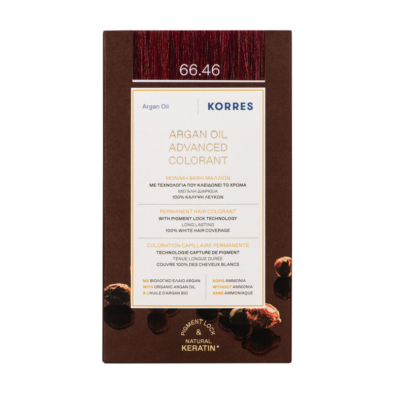 66.46 Foncé Cuivre Violine Intense Coloration - Argan