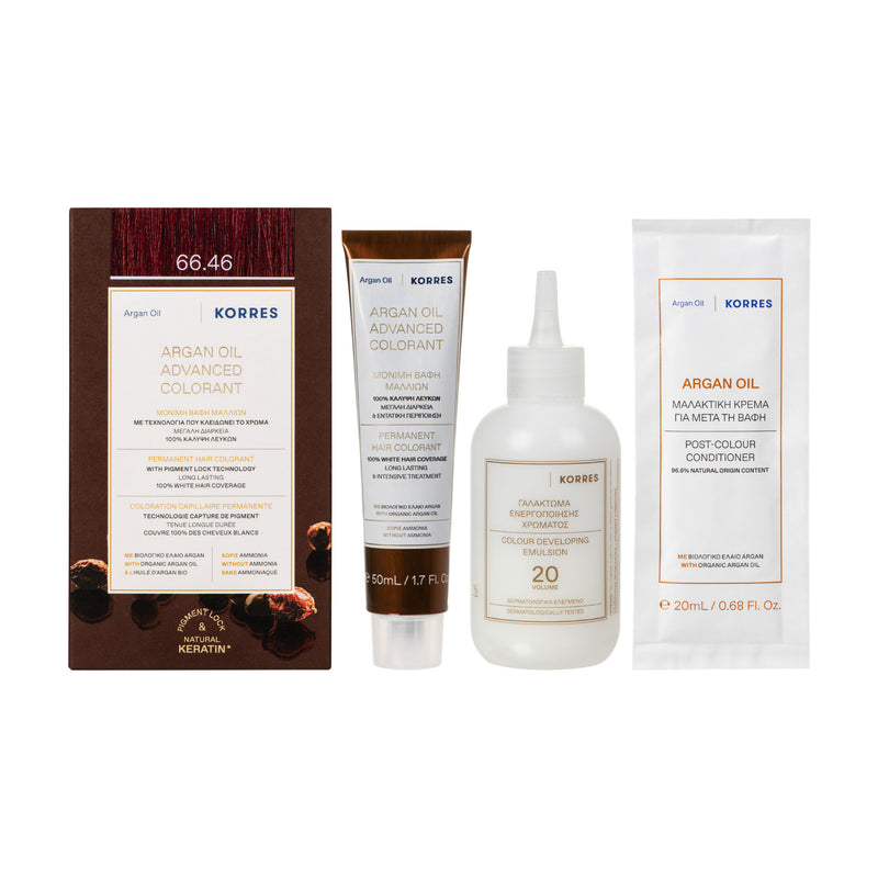 66.46 Foncé Cuivre Violine Intense Coloration - Argan
