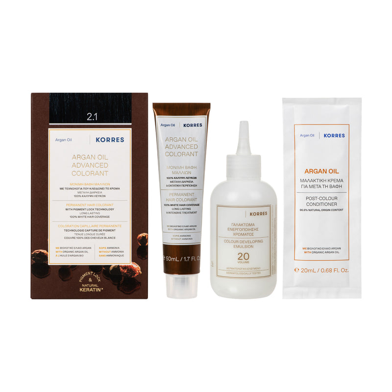 2.1 Bluish Black Coloring - Argan