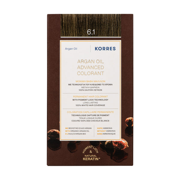 6.1 Ash Dark Blonde Hair Colour - Argan