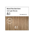 8.1 Zeer Licht Asblond Haarkleuring - Argan