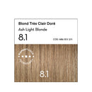 8.1 Blond Très Clair Cendré Coloration - Argan