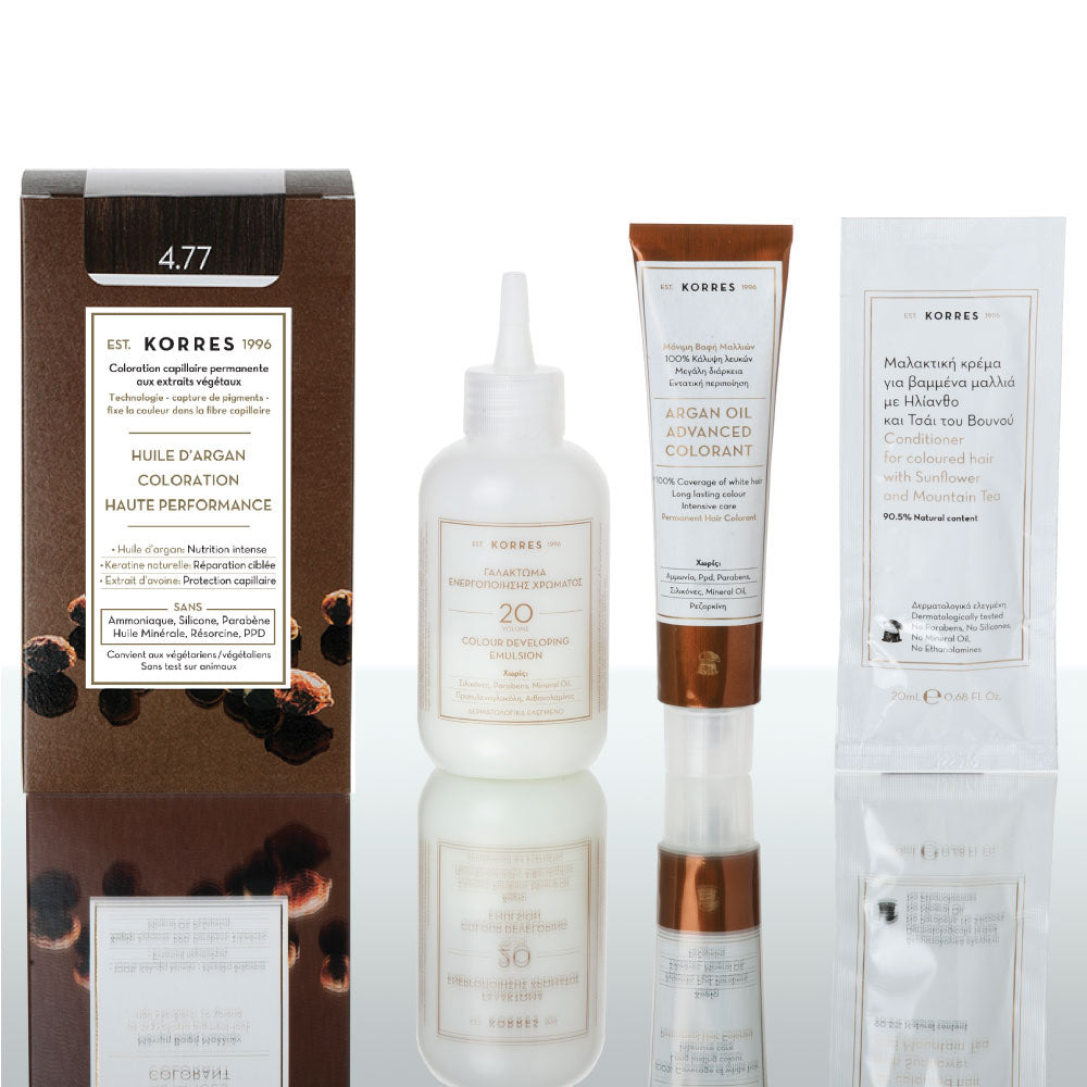 4.77 Naturlig Intens Gyldenbrun Hårfarve - Argan