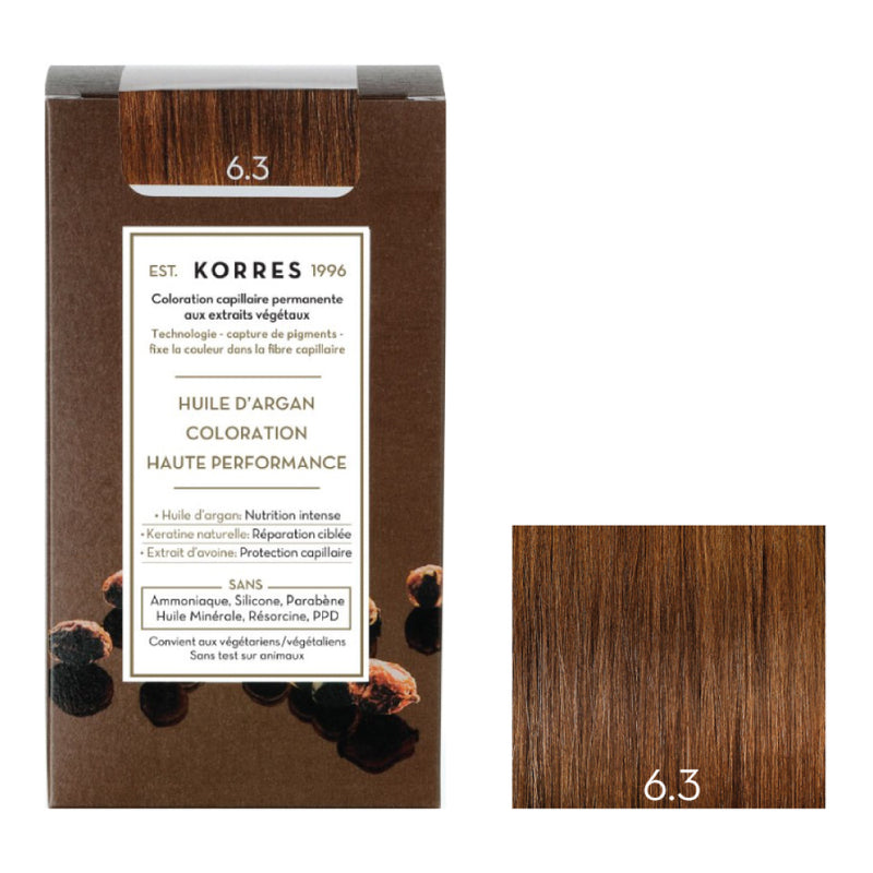 6.3 Blond Miel Doré Coloration - Argan