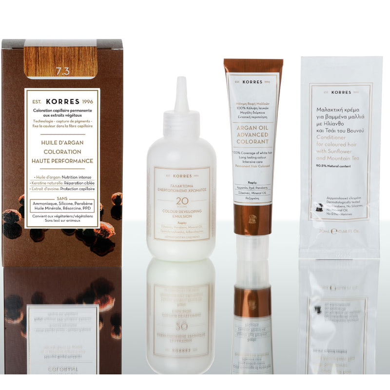 7.3 Golden Blonde Coloring - Argan