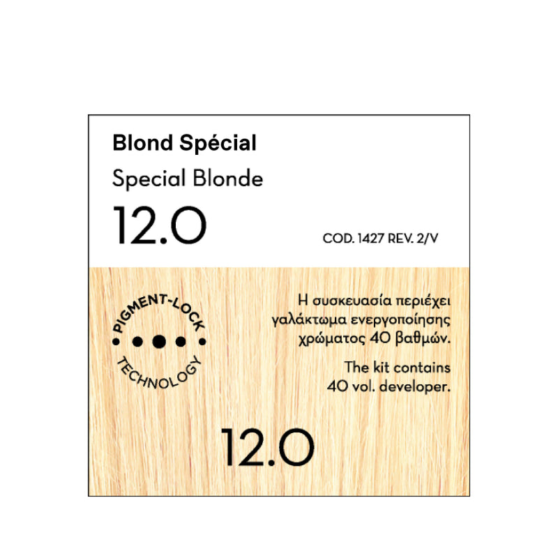 12.0 Blond Spécial Coloration - Argan