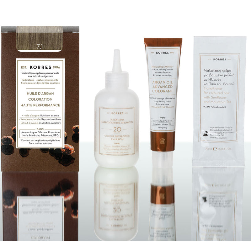 7.1 Blond Cendré Coloration - Argan