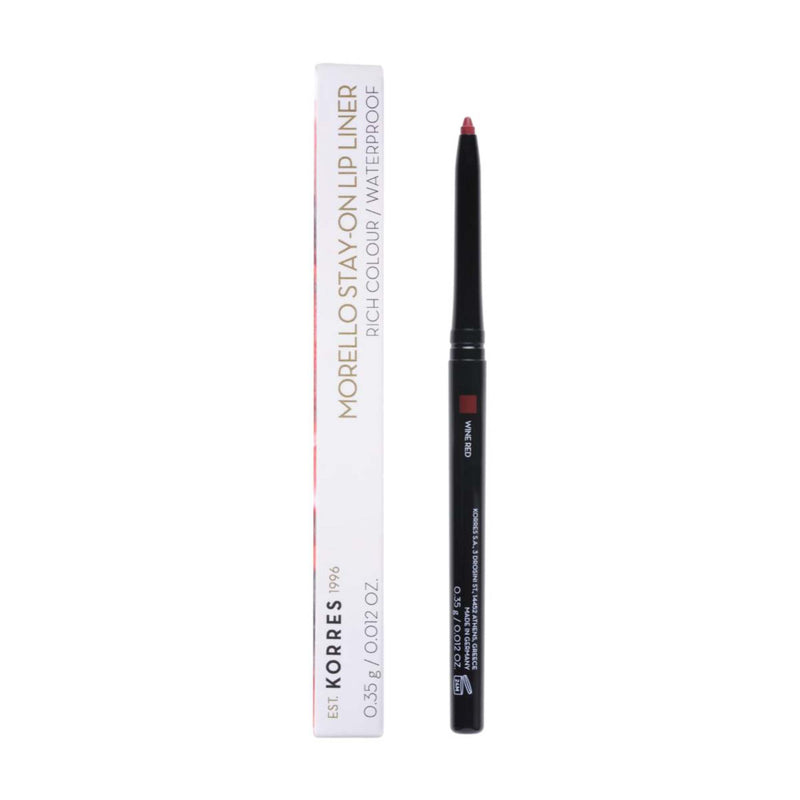 Crayon Contour Des Lèvres Rétractable 03 Wine Red 0,35Gr - Huile De Coton