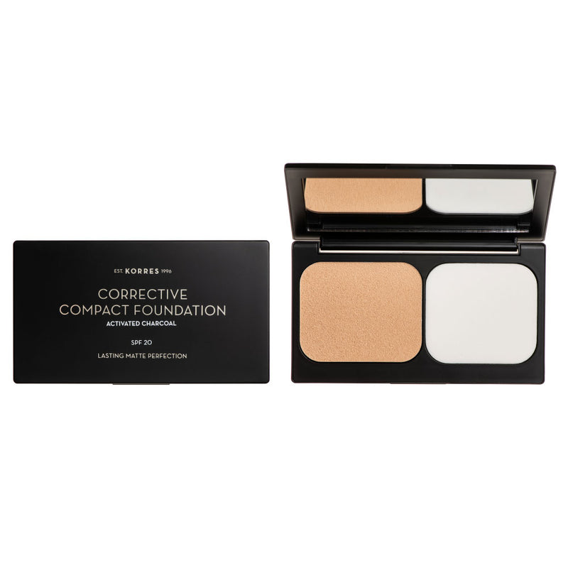 Base Correctora Compacta - Carbón Activado Spf20 - Tono 1