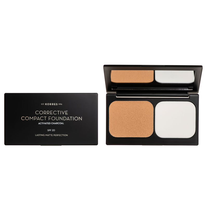 Fond De Teint Compact Correcteur - Charbon Actif Spf20 - Teinte 3