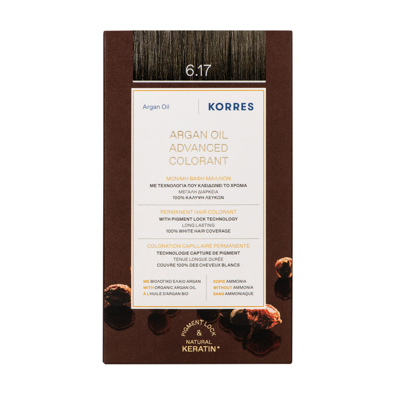 6.17 Coloración Rubio Beige Oscuro - Argán