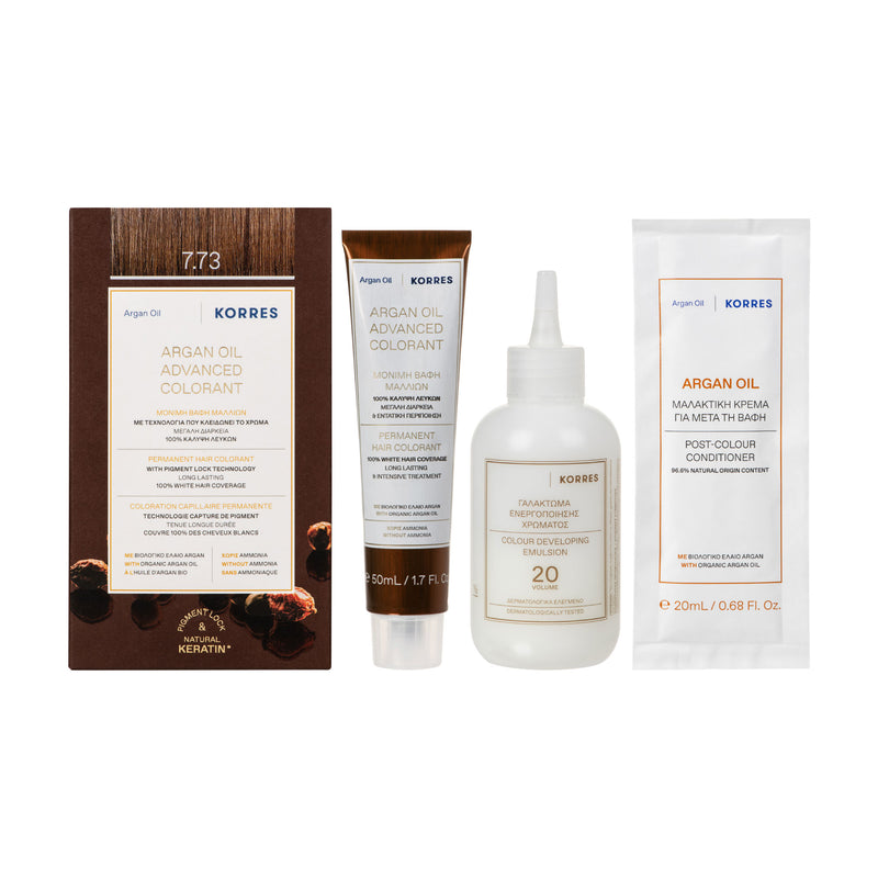 7.73 Doré Moca Coloration - Argan