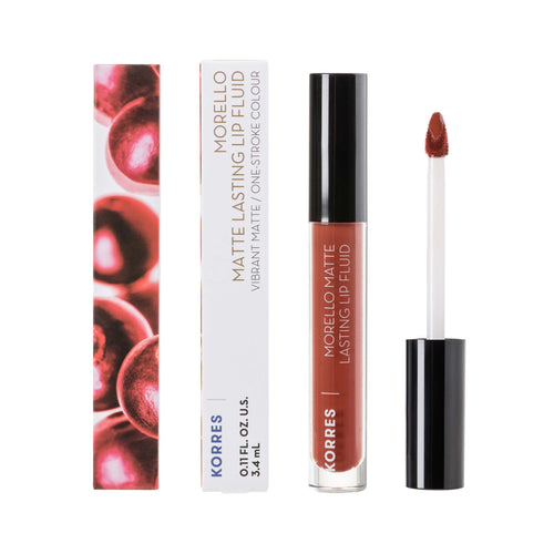 Barra de Labios Fluida Mate - 58 Arcilla Roja - 3,4 Ml
