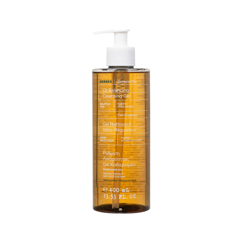 Gel Nettoyant Anti-Pollution - Peaux Mixtes À  gasses - 200 mL - Thé Olympus