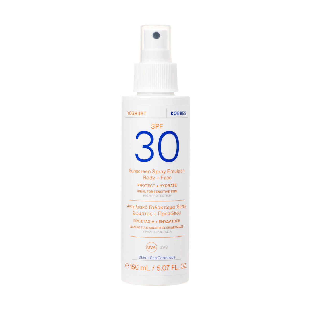 Sonnencreme Joghurt Gesicht & Körper LSF 30 Spray – 150 ml