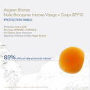 Sunscreen Aegean Bronze Oil Spf10 150Ml
