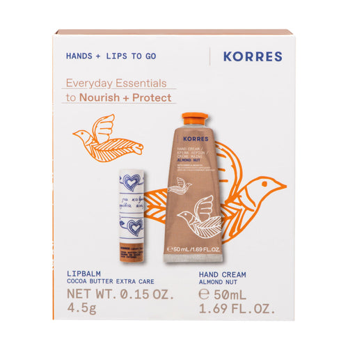 Coffret Crème Mains Peony Rose 50Ml & Stick Lèvres Raisin De Méditerranée 4,5G