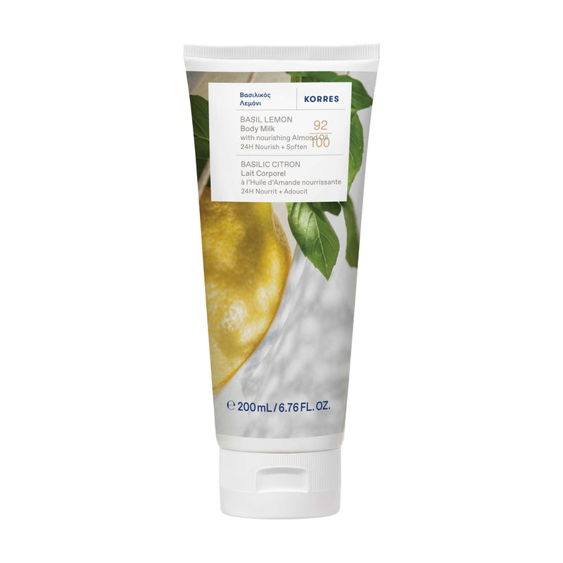 Lait Corps Basilic Citron 200Ml - Douceur