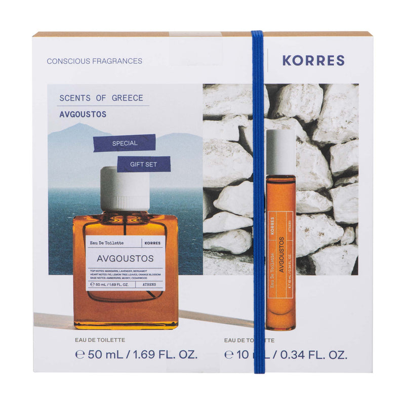 Avgoustos Eau De Toilette Set 50Ml + 10Ml - 2026