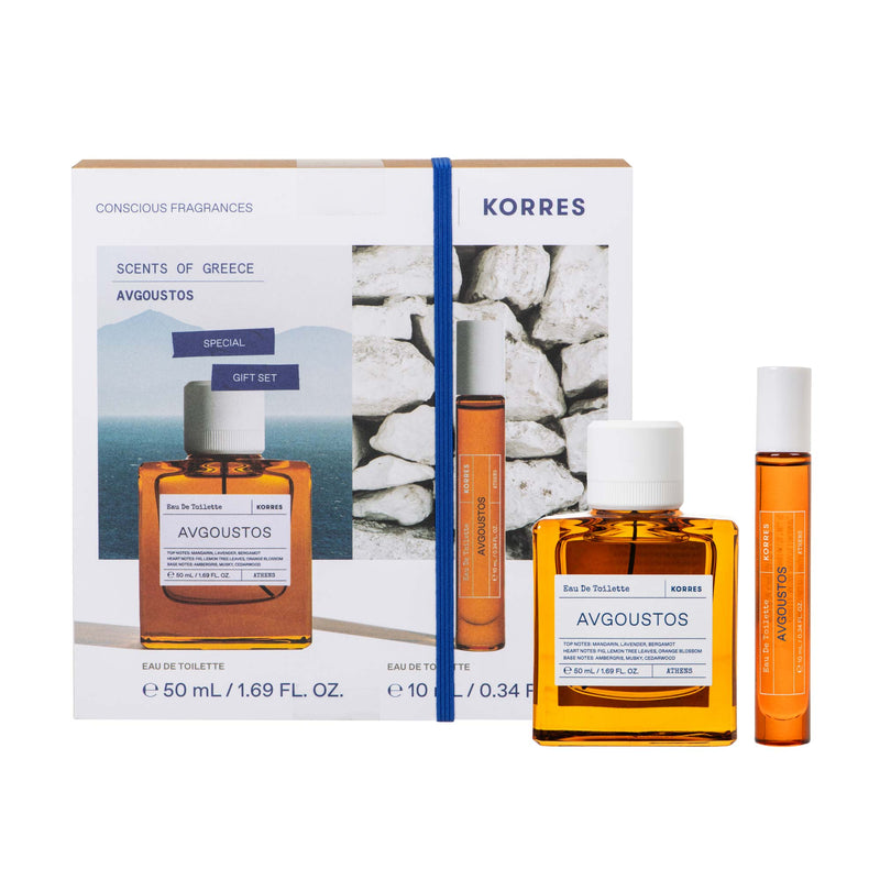 Avgoustos Eau De Toilette Set 50Ml + 10Ml - 2026