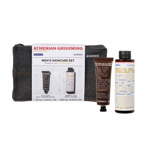 Homme Trousse Homme 2026 - Crème Anti-Âge 50Ml + Gel Nettoyant Visage Et Barbe 250Ml